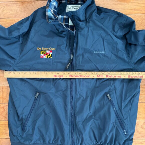 Vtg LL Bean‎ Plaid Blanket Lined Jacket Mens XL Insulated Grandpa Jacket Outdoor - Picture 6 of 8